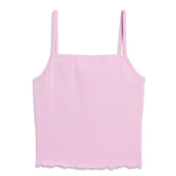 NWOT BP Square Neck Crop Camisole in Purple Tulip (2X) - Picture 3 of 11